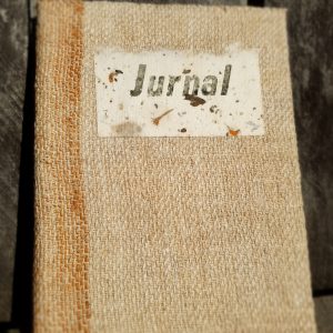 jurnal handmade din hartie manuala si hartie reciclata