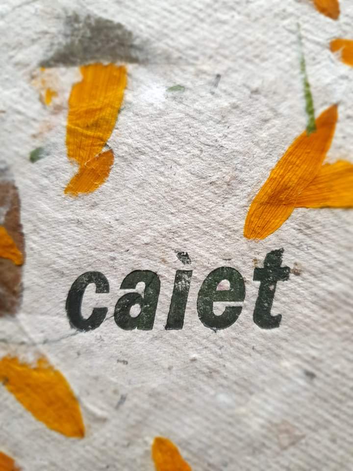 caiet handmade