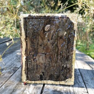 jurnal handmade din lemn de stejar